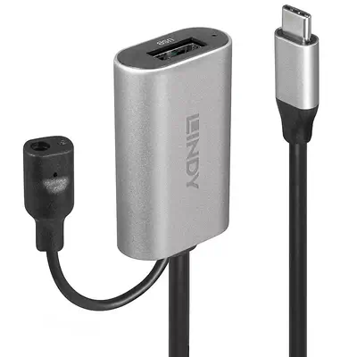 Achat LINDY USB Cable USB 3.1 Active USB/C-USB/A M-F 5m au meilleur prix