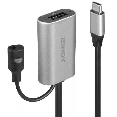 Revendeur officiel Câble USB LINDY USB Cable USB 3.1 Active USB/C-USB/A M-F 5m