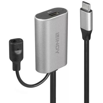 Achat LINDY USB Cable USB 3.1 Active USB/C-USB/C M-F 5m au meilleur prix