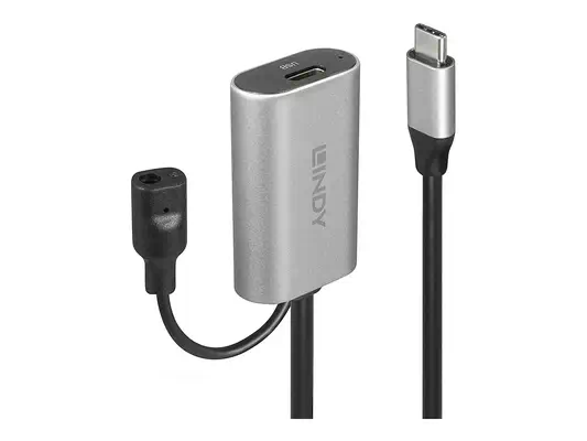 LINDY USB Cable USB 3.1 Active USB/C-USB/C M-F 5m - Lindy - Câble USB - visuel 2