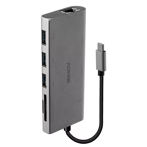 Achat Station d'accueil pour portable LINDY USB 3.1 Type C Multi-Port Converter sur hello RSE