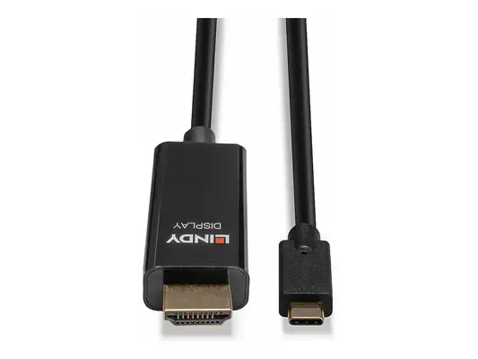 LINDY 5m USB Type C to HDMI Adapter Cable with HDR - Lindy - Câble USB - visuel 4