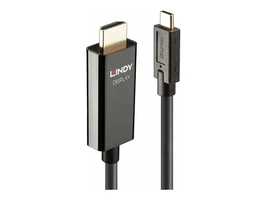 LINDY 5m USB Type C to HDMI Adapter Cable with HDR - Lindy - Câble USB - visuel 2