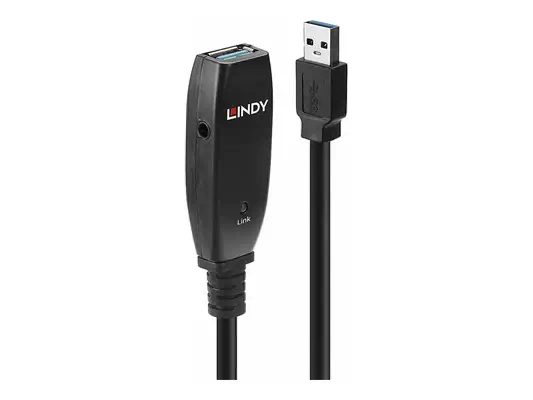 LINDY 15m USB 3.0 Active Extension Slim 15m USB 3.0 - Lindy - Câble USB - visuel 1