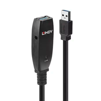 Achat LINDY 15m USB 3.0 Active Extension Slim 15m USB 3.0 sur hello RSE