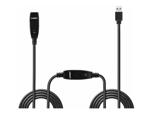 LINDY 15m USB 3.0 Active Extension Slim 15m USB 3.0 - Lindy - Câble USB - visuel 4