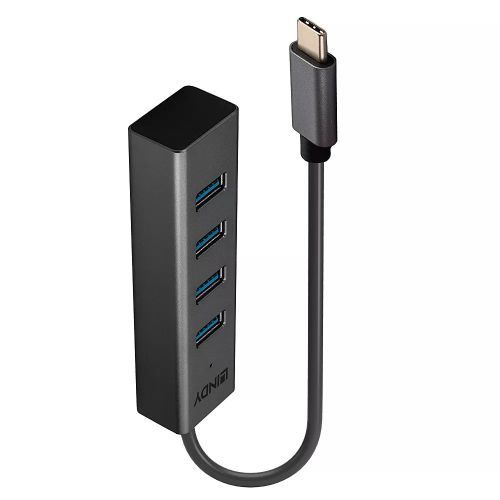 Revendeur officiel LINDY 4 Port USB 3.2 Type C Hub