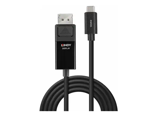 LINDY 3m USB Type C to DisplayPort 4K60 Adapter Cable - Lindy - Câble USB - visuel 1