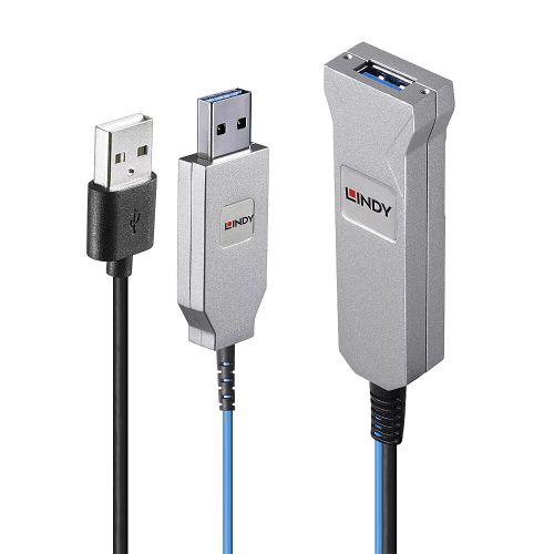 Achat LINDY 30m Fibre Optic USB 3.0 Cable au meilleur prix