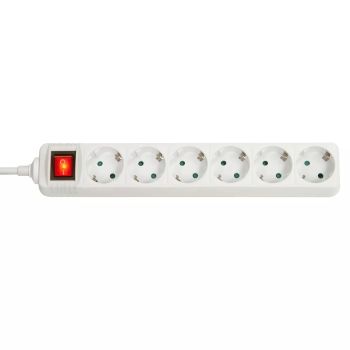 Achat LINDY Mains 6 way gang socket with on/off au meilleur prix