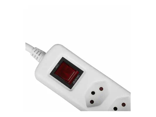 LINDY Mains 7 way gang socket Swiss with on/off Switch - Lindy - Câble divers - visuel 1