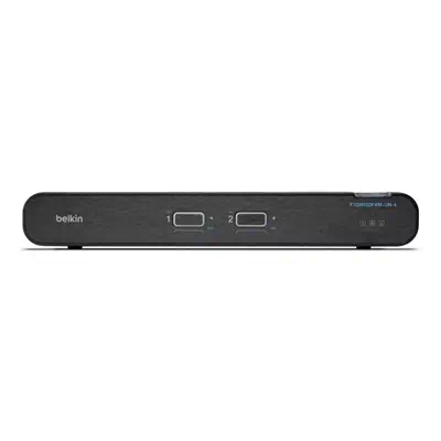 Belkin F1DN102KVM-UN-4 commutateur écran, clavier et souris Noir - Switchs et Hubs - visuel 2