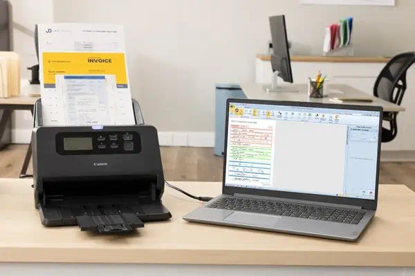 Canon imageFORMULA DR-M260 Alimentation feuille à feuille de scanner 600 x 600 DPI A4 Noir - Scanner - visuel 4