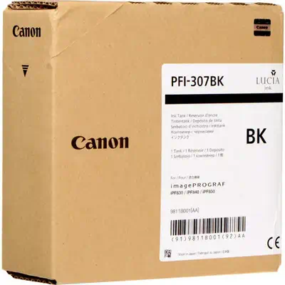 Achat CANON PFI-307 BK encre noir et autres produits de la marque Canon