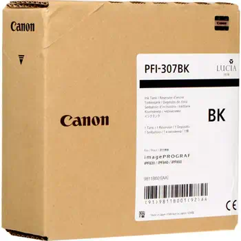 Vente CANON PFI-307 BK encre noir au meilleur prix
