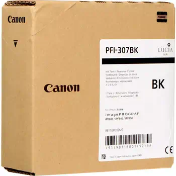 CANON PFI-307 BK encre noir offre