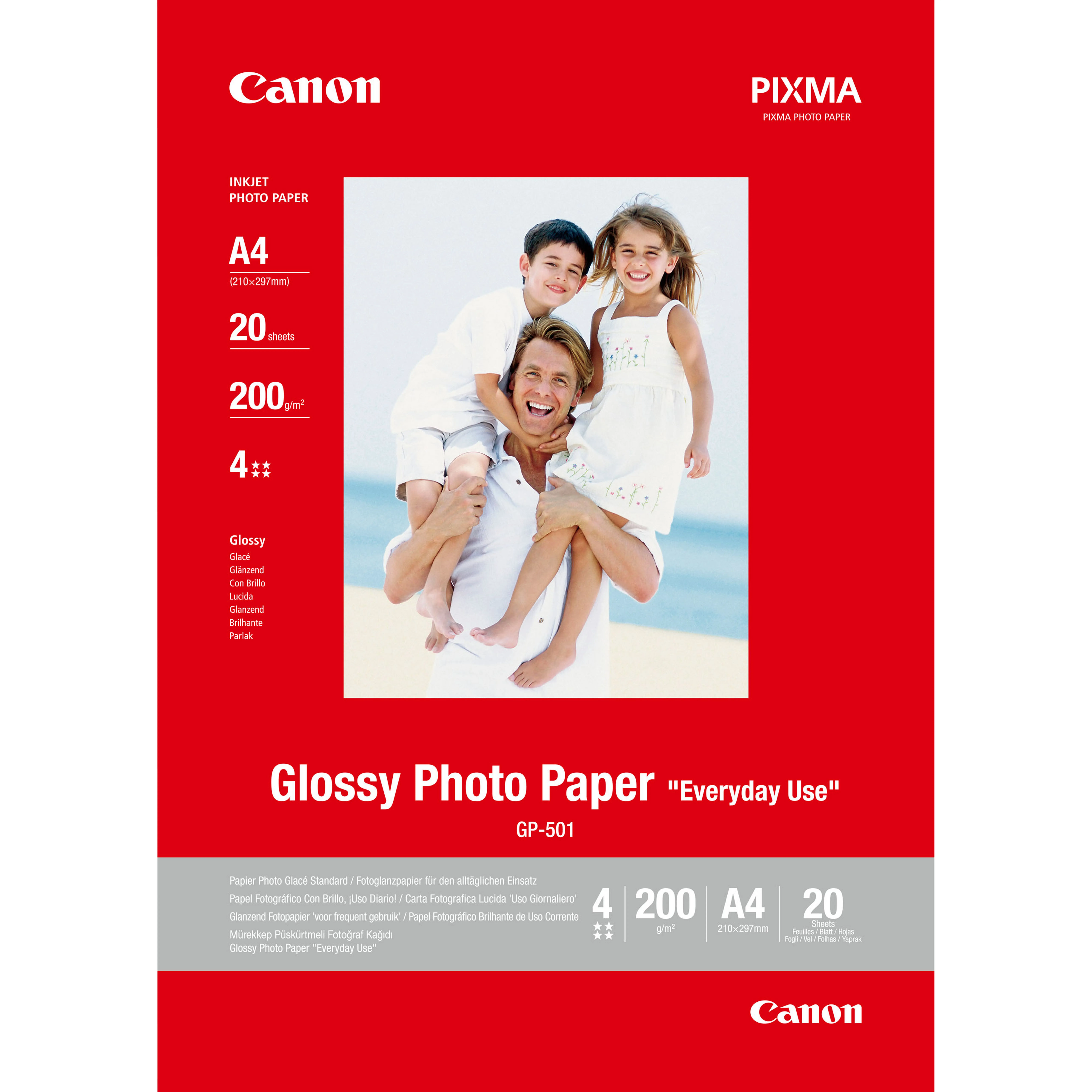 Garantie Papier Canon Gloss
