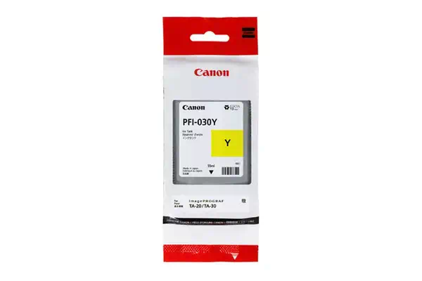 Canon PFI-030Y cartouche d'encre 1 pièce(s) Original Jaune - Autres consommables - visuel 1