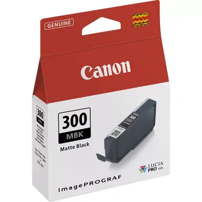 Revendeur officiel CANON 1LB PFI-300 MBK EUR/OCN Matte black ink tank