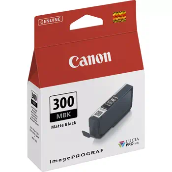 Vente Cartouches d'encre CANON 1LB PFI-300 MBK EUR/OCN Matte black ink tank sur hello RSE