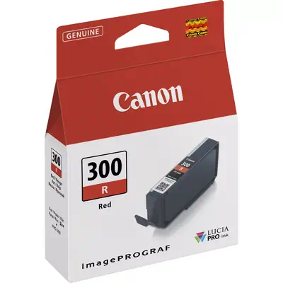 Achat Cartouches d'encre CANON 1LB PFI-300 R EUR/OCN red ink tank
