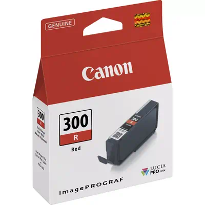 Canon Cartouche d'encre rouge PFI-300R - Cartouches d'encre - visuel 1