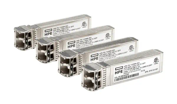 MSA 16Gb Short Wave Fibre Channel SFP+ 4-pack Transceiver - HP - Switchs et Hubs - visuel 2