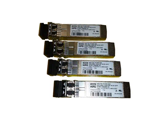 HPE MSA 10Gb Short Range iSCSI SFP+ 4-pack Transceiver - Switchs et Hubs - visuel 1
