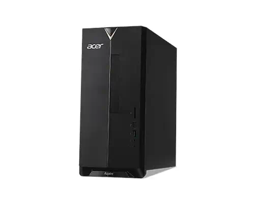 Acer Aspire TC-886 Intel® Core™ i5 i5-9400 8 Go DDR4-SDRAM 256 Go SSD Windows 10 Home Bureau PC Noir - Unité Centrale - visuel 2
