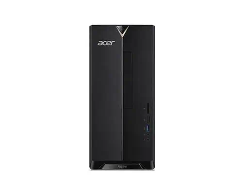 Acer Aspire TC-886 Intel® Core™ i5 i5-9400 8 Go DDR4-SDRAM 256 Go SSD Windows 10 Home Bureau PC Noir - Unité Centrale - visuel 1