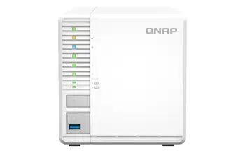 QNAP TS-364 NAS Tower Intel® Celeron® 4 Go DDR4 0 To QNAP QTS Blanc offre
