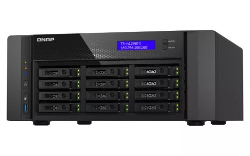 Achat QNAP TS-h1290FX-7302P-128G 12 Bay U.2 NVMe PCIe et autres produits de la marque QNAP