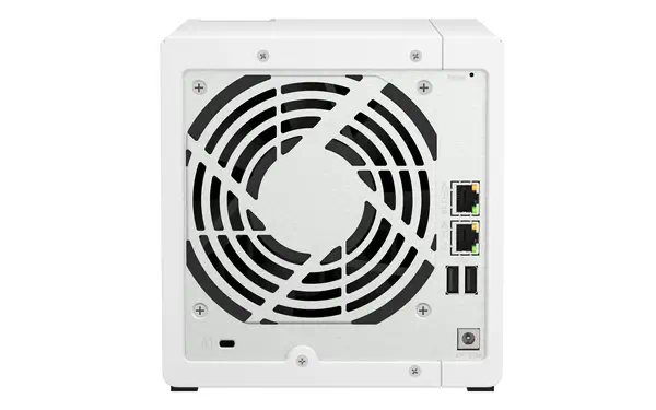 QNAP TS-433 NAS Tower ARM Cortex-A55 4 Go 0 To QNAP QTS Blanc - Serveur NAS - visuel 2