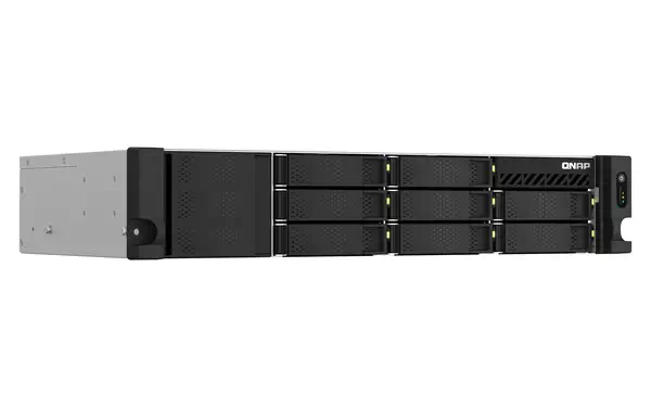 QNAP TS-873AeU-RP NAS Rack (2 U) Ryzen Embedded V1500B 4 Go DDR4 0 To QuTS hero Noir - Serveur NAS - visuel 4