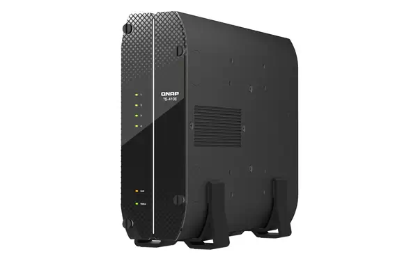 QNAP TS-410E NAS Tower Intel® Celeron® J6412 8 Go 0 To QNAP QTS Noir - Serveur NAS - visuel 7
