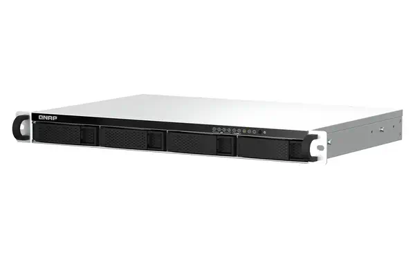 QNAP TS-464eU NAS Rack (1 U) Intel® Celeron® N5095 8 Go DDR4 0 To QNAP Turbo System Aluminium, Noir - Serveur NAS - visuel 4