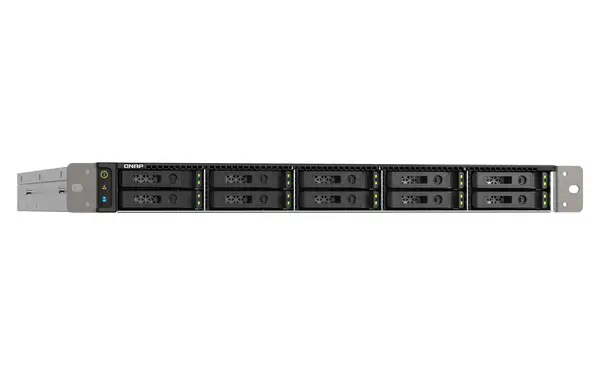 QNAP TS-H1090FU-7302P-128G 10-bay rackmount NAS QNAP - visuel 1 - hello RSE - Connectivité 25GbE à l'épreuve du temps