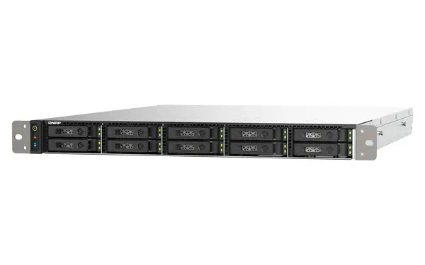 QNAP TS-H1090FU-7302P-128G 10-bay rackmount NAS QNAP - visuel 1 - hello RSE - Emplacements PCIe Gen 4 à grande vitesse