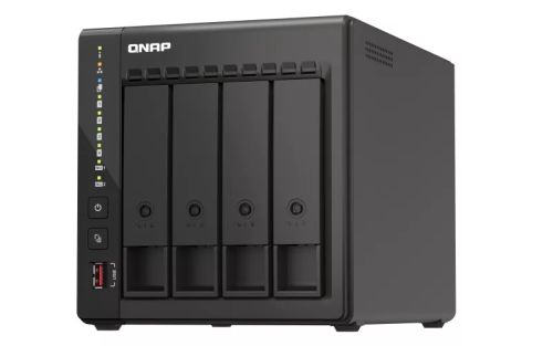 Vente QNAP TS-453E-8G 4-bay desktop NAS Intel Celeron J6412 au meilleur prix