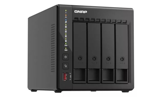 Vente QNAP TS-453E-8G 4-bay desktop NAS Intel Celeron J6412 QNAP au meilleur prix - visuel 4