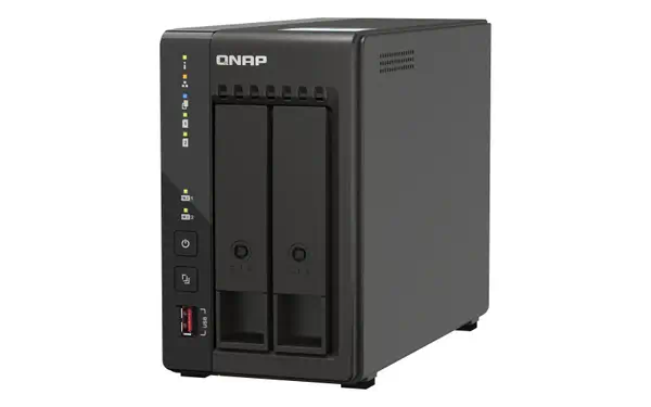 QNAP TS-253E NAS Tower Intel® Celeron® J6412 8 Go 0 To QNAP QTS Noir - Serveur NAS - visuel 7