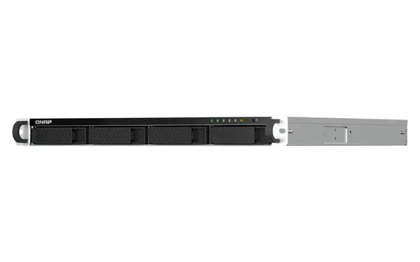 QNAP TS-464U NAS Rack (1 U) Intel® Celeron® N5095 8 Go DDR4 0 To QNAP Turbo System Aluminium, Noir - Serveur NAS - visuel 5