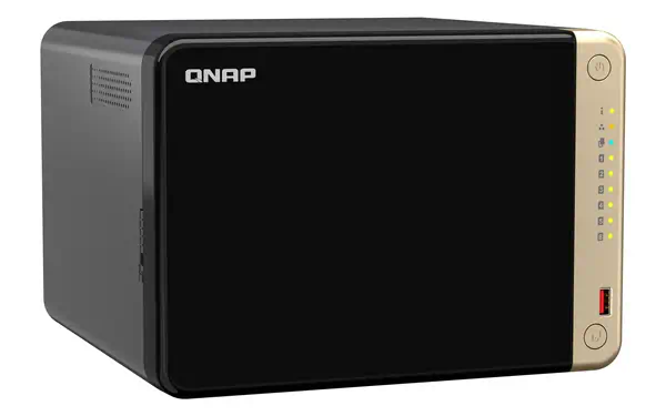 QNAP TS-664 NAS Tower Intel® Celeron® N5095 8 Go DDR4 0 To QNAP QTS Noir, Bronze - Serveur NAS - visuel 3