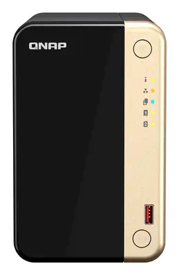 QNAP TS-264 NAS Tower Intel® Celeron® N5095 8 Go 0 To QNAP QTS Noir, Or - Serveur NAS - visuel 7