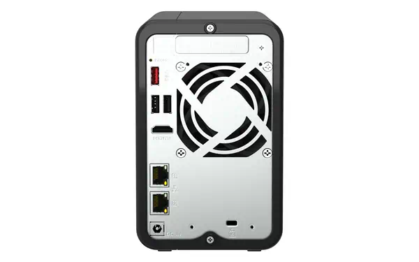 QNAP TS-264 NAS Tower Intel® Celeron® N5095 8 Go 0 To QNAP QTS Noir, Or - Serveur NAS - visuel 6