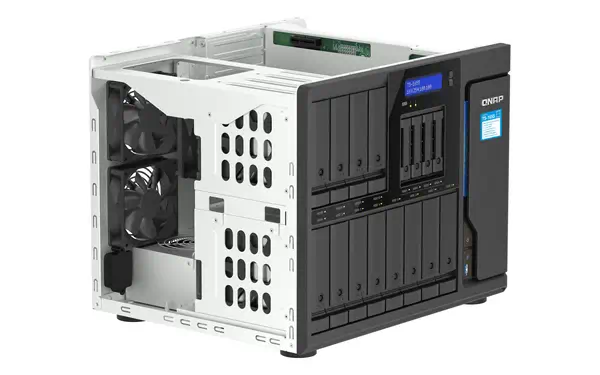 QNAP TS-1655 NAS Tower Intel Atom® C5125 8 QNAP - visuel 1 - hello RSE - Mise en cache SSD et accélération de l'IA