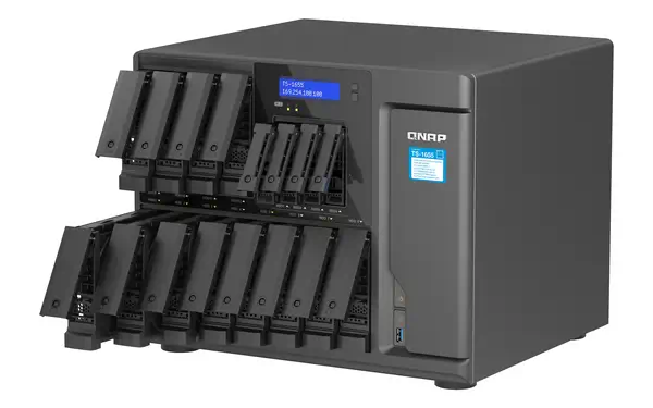 QNAP TS-1655 NAS Tower Intel Atom® C5125 8 QNAP - visuel 1 - hello RSE - Double connectivité 2.5GbE
