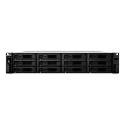 Synology RX1217sas boîtier de disques 0 To Rack (2 U) Noir - Serveur NAS - visuel 1