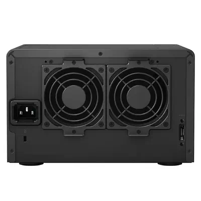 Synology DX517 boîtier de disques 0 To Bureau Synology - visuel 1 - hello RSE - Conception avec plateaux de disques échangeables à chaud