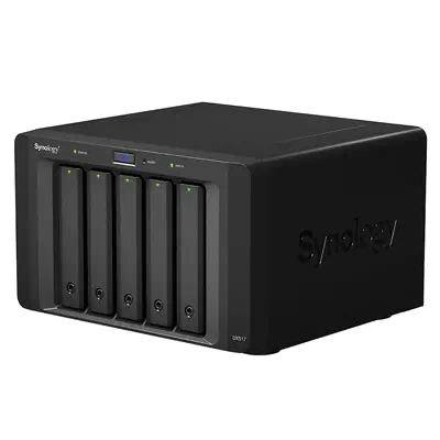 Synology DX517 boîtier de disques 0 To Bureau Synology - visuel 1 - hello RSE - Extension SATA à 5 baies 3,5"/2,5"
